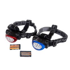 BCF Headlamps 10 LED Headlight Twin Pack