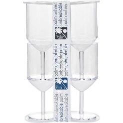 Drinkware Palm Hiking Unbreakable Wine 4 Pack