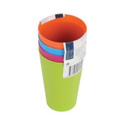 BCF Melamine Plastic Tumblers 4 Pack
