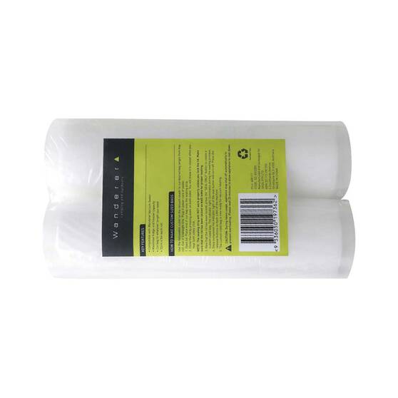 Food Storage Wanderer Vacuum Sealer Rolls 2pk 1 Food Storage Wanderer Vacuum Sealer Rolls 2pk