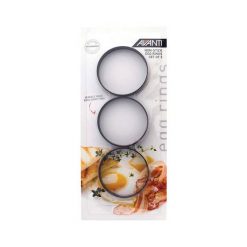 Kitchenware Avanti Non Stick Egg Rings 3 Pack