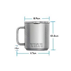Drinkware YETI Rambler® Stackable Mug With MagSlider Lid 295ml Black 5 Drinkware YETI Rambler® Stackable Mug With MagSlider Lid 295ml Black -Tableware Sales Store BCF 629358 04 black hi res