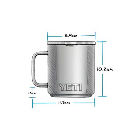 Drinkware YETI Rambler® Stackable Mug With MagSlider Lid 295ml Black 3 Drinkware YETI Rambler® Stackable Mug With MagSlider Lid 295ml Black - Image 3