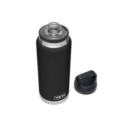 Drinkware YETI Rambler® Bottle With Chug Cap 1L Black