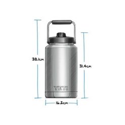 Drinkware YETI Rambler® One Gallon Jug 3.7L Stainless -Tableware Sales Store BCF 629397 04 stainless hi res