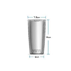Drinkware YETI Rambler® Tumbler With Magslider Lid 295ml Black -Tableware Sales Store BCF 629400 02 black hi res