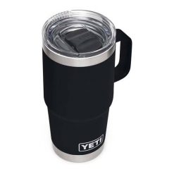 Drinkware YETI Rambler® Travel Mug With StrongHold™ Lid 591ml Black