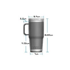 Drinkware YETI Rambler® Travel Mug With StrongHold™ Lid 591ml Black -Tableware Sales Store BCF 629406 06 black hi res